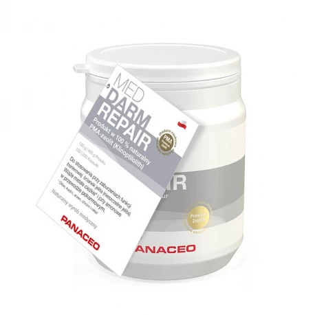 Zeolit Med Darm Repair Proszek (400 g) Aktywny 100% Klinoptylolit (Wyrób Medyczny) Panaceo