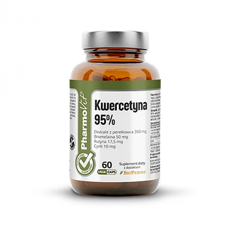 Kwercetyna 95% Ekstrakt z Perełkowca 350 mg (60 kaps) CLEAN Pharmovit