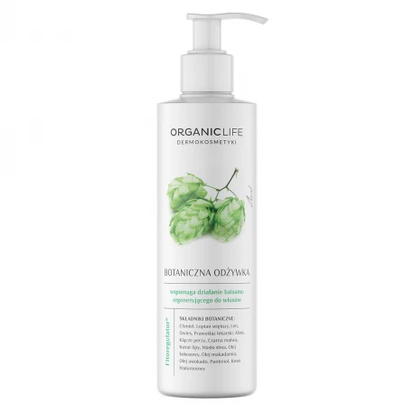 Botaniczna Odżywka Regenerująca do Włosów Chmiel Łopian Większy 250 g Organic Life