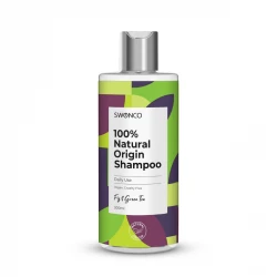 Naturalny Szampon Prebiotyczny do Codziennego Mycia Fig & Green Tea 100% Natural 300 ml SWONCO