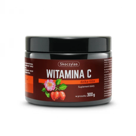Witamina C Dzika Róża Ekstrakt Proszek 300 g Skoczylas