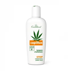 Capillus Szampon Przeciw Wypadaniu Włosów z Kofeiną Stymulujący Wzrost 150 ml Cannaderm