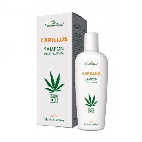 Capillus Szampon Przeciwłupieżowy 150 ml Cannaderm
