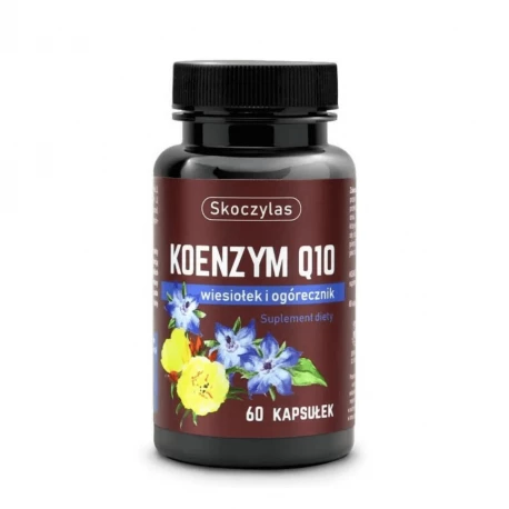 Koenzym Q10 Wiesiołek i Ogórecznik (60 kaps) Skoczylas