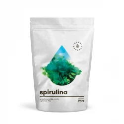 Spirulina Sproszkowana Alga Morska Witalność Organizmu 200 g Aura Herbals