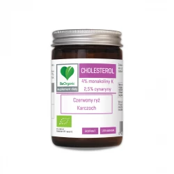 CHOLESTEROL BIO 400 mg Czerwony Ryż Karczoch (100 tab) BeOrganic