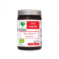 SERCE i KRĄŻENIE BIO 500 mg Głóg Waleriana Serdecznik (100 tab) BeOrganic
