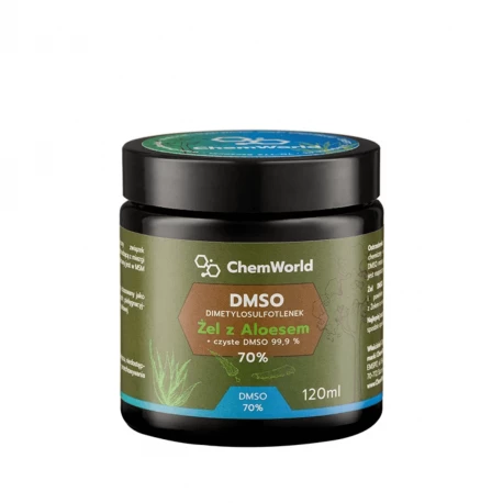Żel DMSO 70% z Aloesem Meksykańskim 120 ml ChemWorld