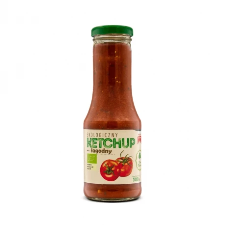 Ekologiczny Ketchup Pomidorowy Łagodny EKO 300 g Dary Natury