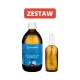 Zestaw DMSO 99,9% z Magnezem (chlorek) Roztwór 60% 500 ml + Butelka szklana z Atomizerem 100 ml ChemWorld