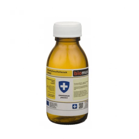 DMSO Dimetylosulfotlenek 100 g Szklana Butelka Biomus