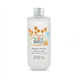 Płyn do Kąpieli dla Dzieci Bezzapachowy Naturalne Prebiotyki Szklane Opakowanie ZERO WASTE 200 ml Pierpaoli Baby Anthyllis Zero