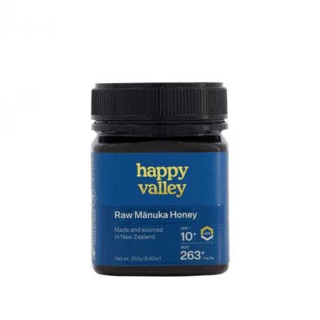 Miód Manuka UMF 10+ MG 263+ 250 g Premium Happy Valley