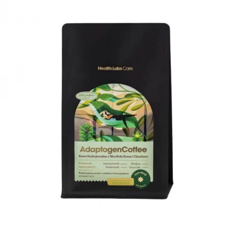 AdaptogenCoffee Kawa Funkcjonalna z Rhodiola Rosea i Eleuthero 252 g Health Labs Care