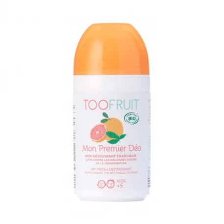 Dezodorant w Kulce dla Dzieci od 5 Roku Życia Grejpfruit i Mięta 50 ml TOOFRUIT