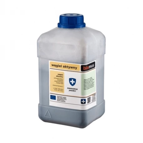 Węgiel Aktywny Aktywowany Płatki 250 g Biomus