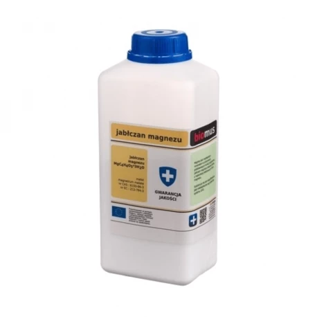 Jabłczan Magnezu Malat Czysty 500 g Biomus