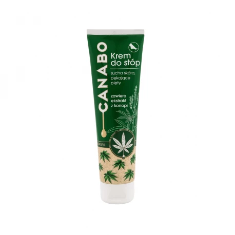 Krem do Stóp z Ekstraktem z Konopi na Popękane Pięty 100 ml Canabo