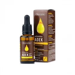 Witaminy ADEK w Płynie 30 ml Krople Skoczylas