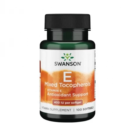 Witamina E 400 IU Mieszanka Tokoferoli 268 mg (100 sgels) Swanson