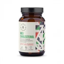 Mój Cholesterol Naturalne Wsparcie Prawidłowego Poziomu Cholesterolu (60 kaps) VEGE Aura Herbals