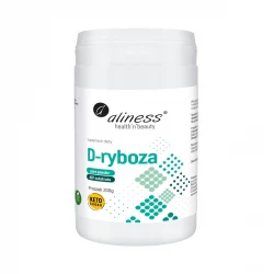 D-Ryboza Ultraczysta (Keto Cukier) ATP Słodzik w Proszku 200 g Aliness
