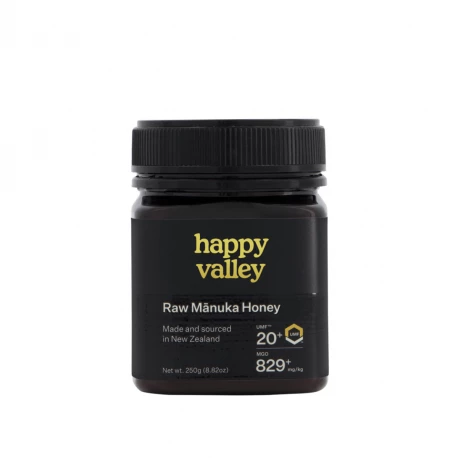 Miód Manuka UMF 20+ MG 829+ 250 g Premium Happy Valley