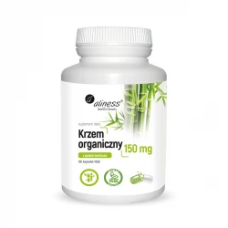 Krzem Organiczny z Pędów Bambusa 150mg (100kaps) Aliness