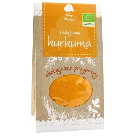 Kurkuma EKO 50g Przyprawa Dary Natury