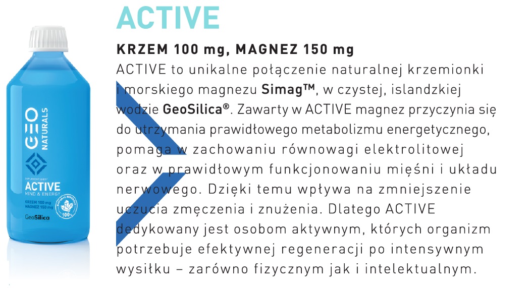 SILICA ACTIVE Geonaturals