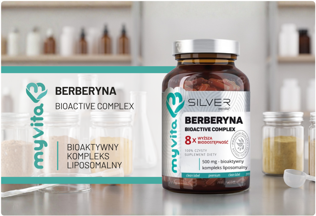 Berberyna Bioaktywny Kompleks Liposomalny (100 kaps) MyVita