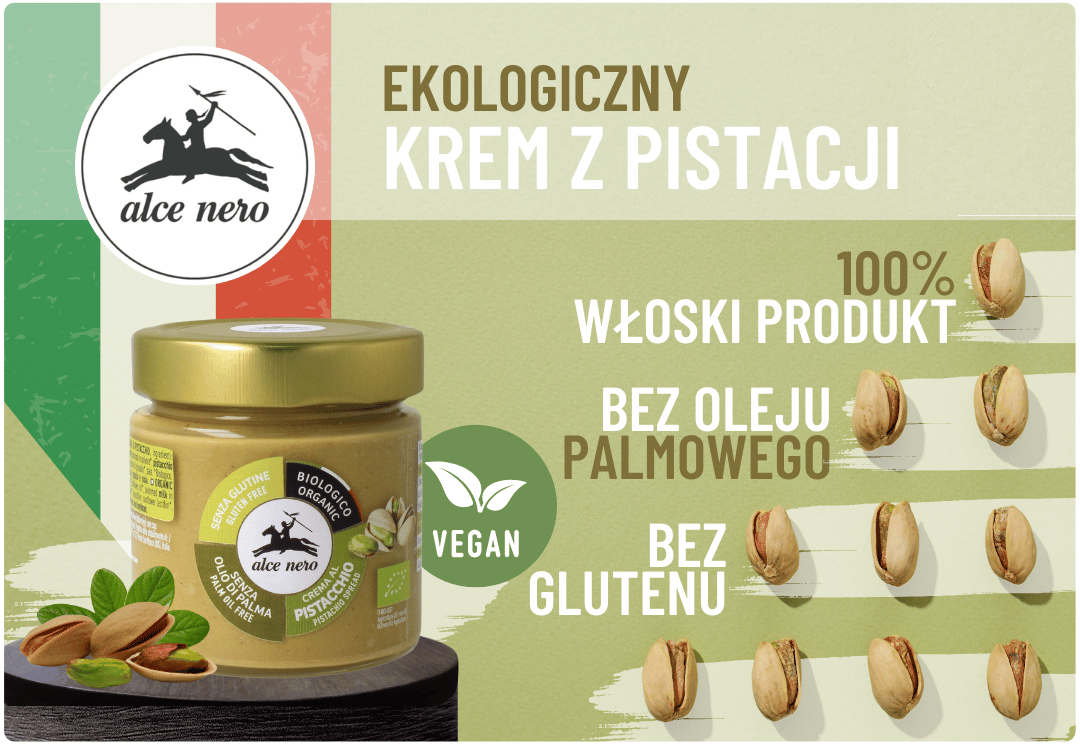 Alce Nero Krem Pistacjowy