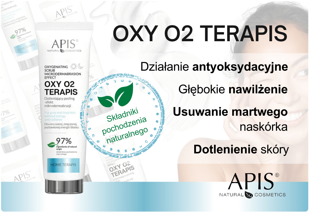 OXY 02 TERAPIS Dotleniający Peeling Efekt Mikrodermabrazji 100 ml