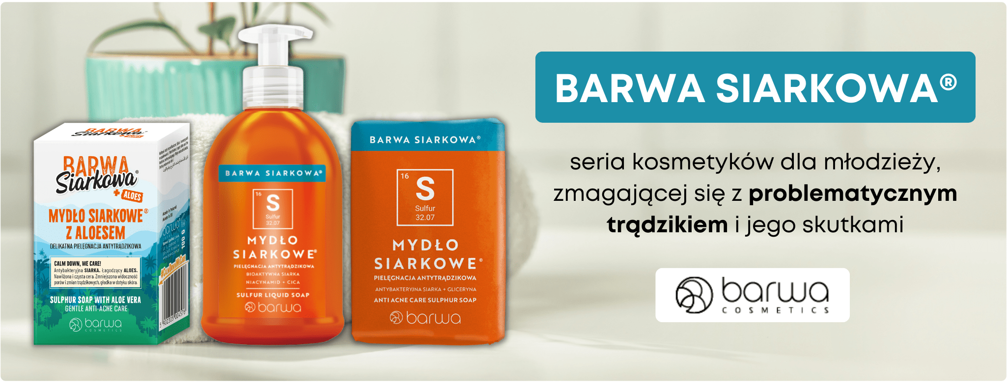 Barwa Siarkowa Mydła