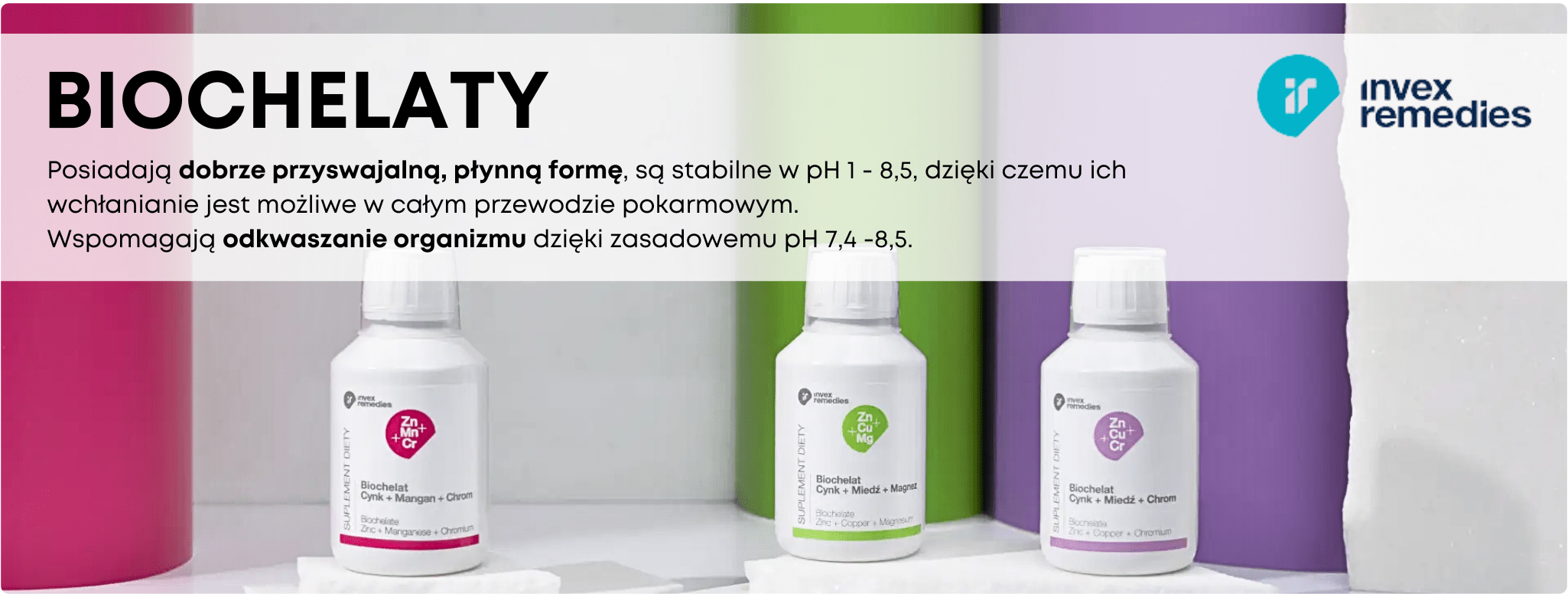 Biochelaty Invex Remedies