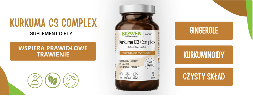 Kurkuma C3 Complex (100 kaps) Biowen