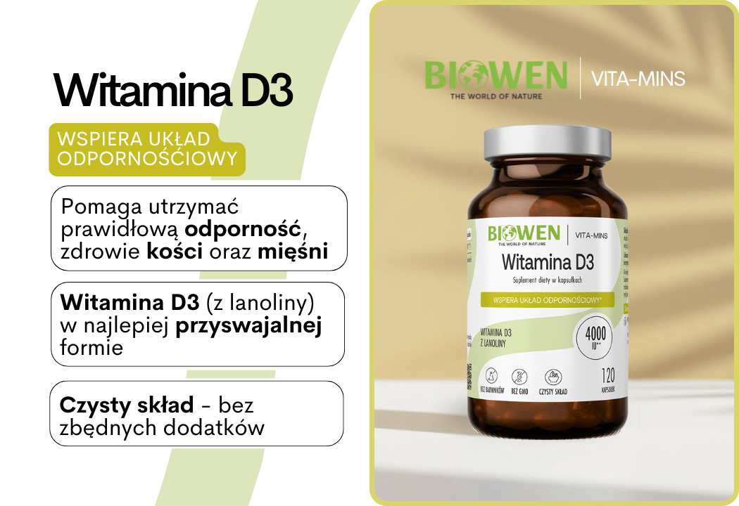Witamina D3 Biowen