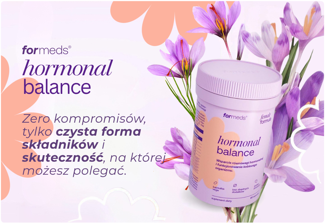 Hormonal Balance NAC Koenzym Q10 Witamina B6 Female Formula (60 kaps) Formeds