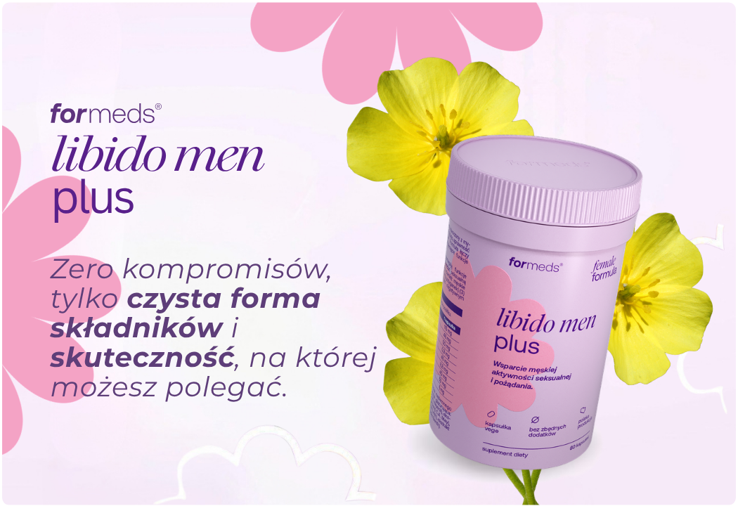 Libido Men Plus Buzdyganek Maca Żeń-szeń Guarana Female Formula (60 kaps) Formeds