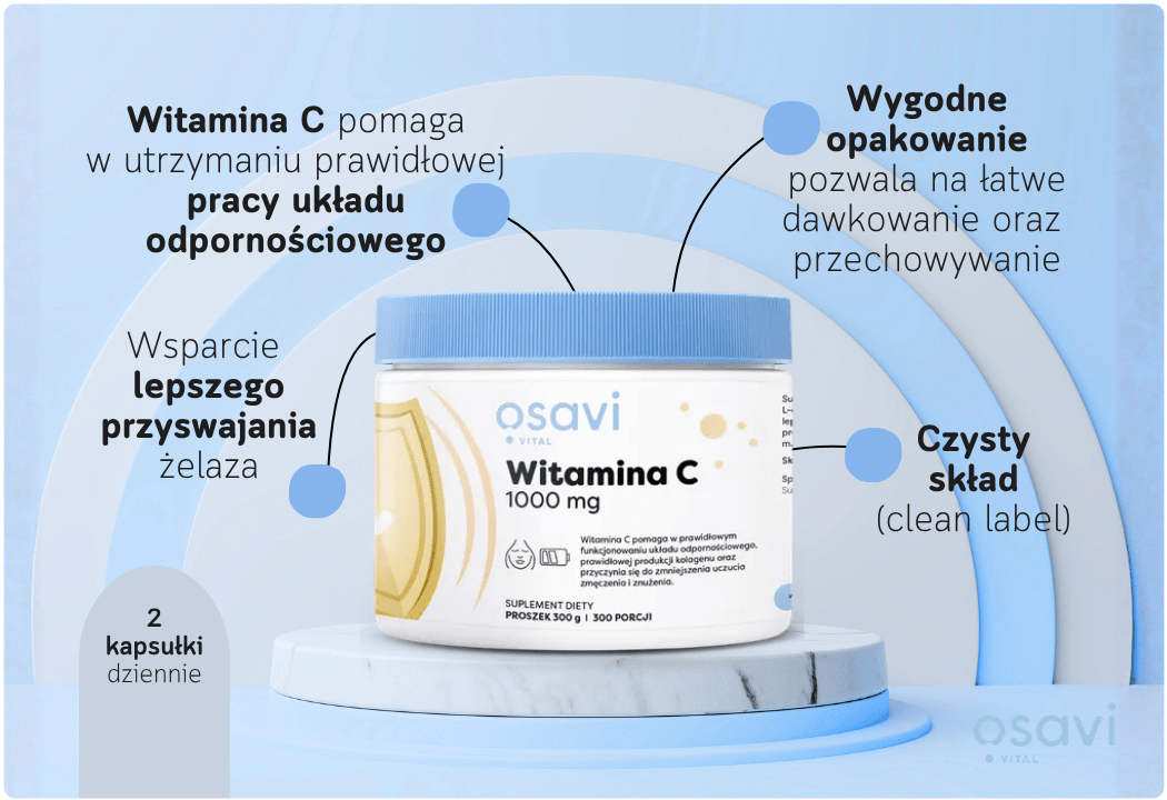 Witamina C 1000 mg Osavi