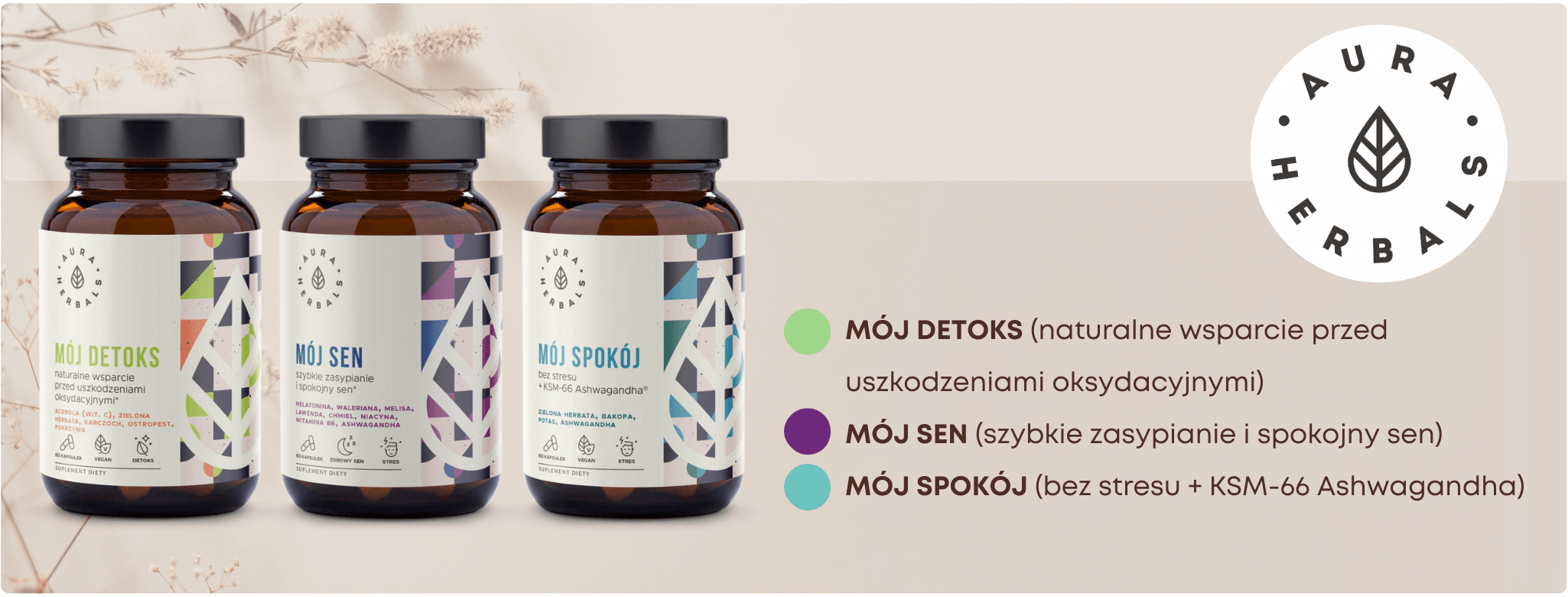 Aura Herbals Suplementy