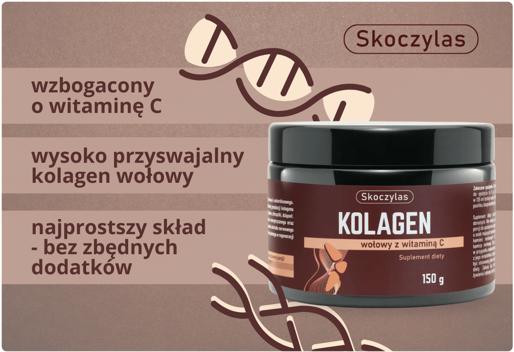 Kolagen Wołowy z Witaminą C Skoczylas