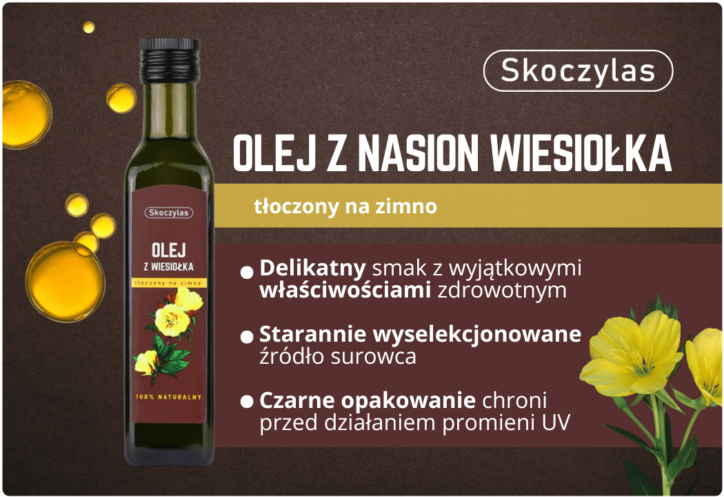 Olej z nasion wiesiołka Skoczylas 250 ml