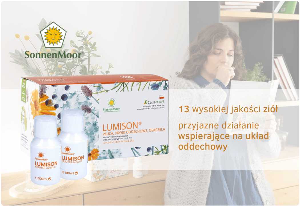LUMISON Wyciąg z Ziół na Płuca Drogi Oddechowe Płyn 8 x 100 ml SonnenMoor