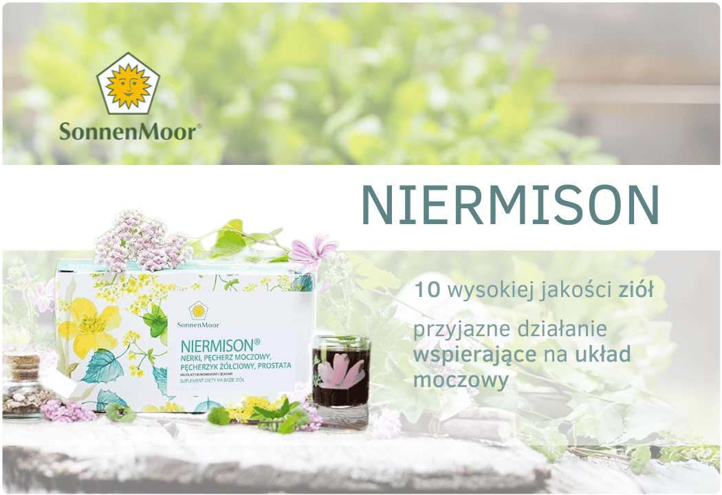NIERMISON Wyciąg z Ziół na Układ Moczowy Płyn 3 x 100 ml SonnenMoor