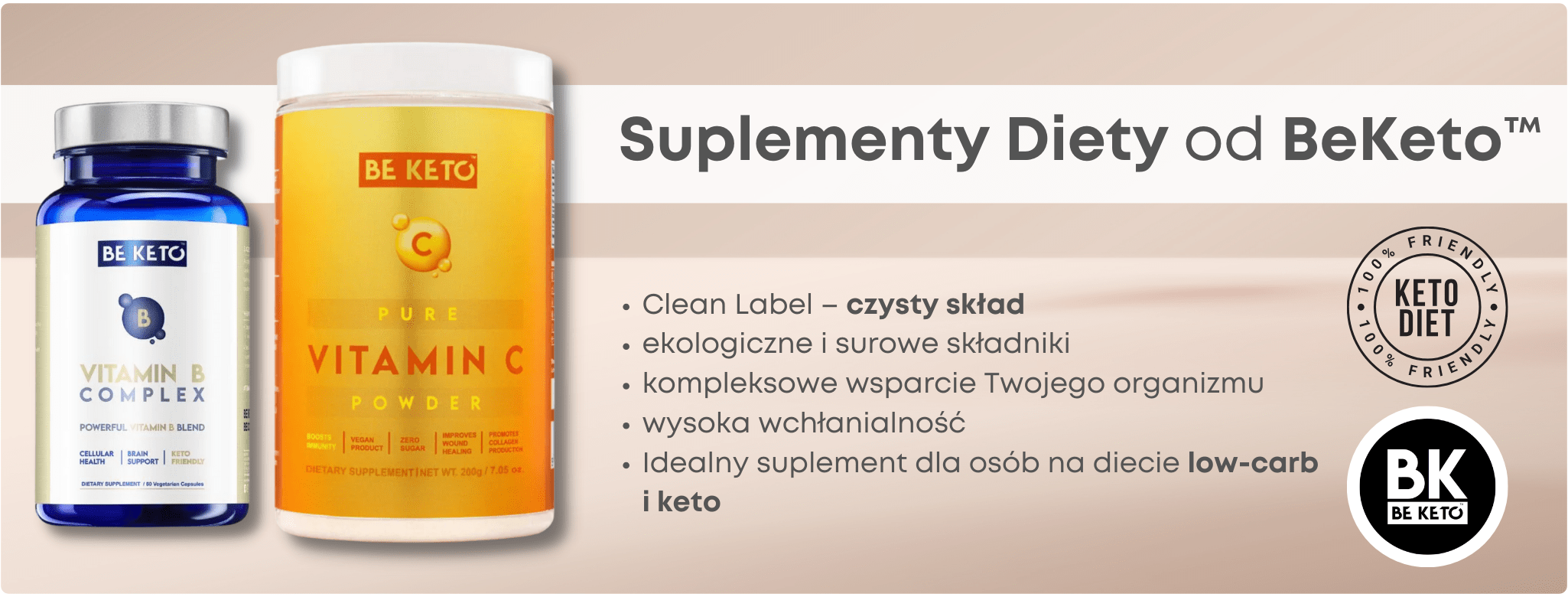 BeKeto Suplementy