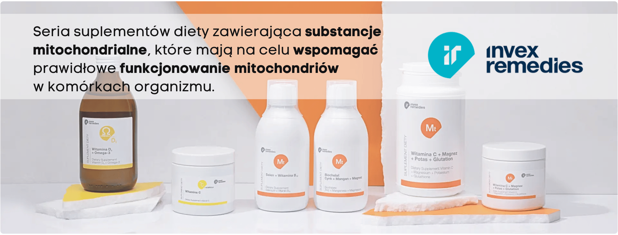Seria Mitochondrialna Invex Remedies